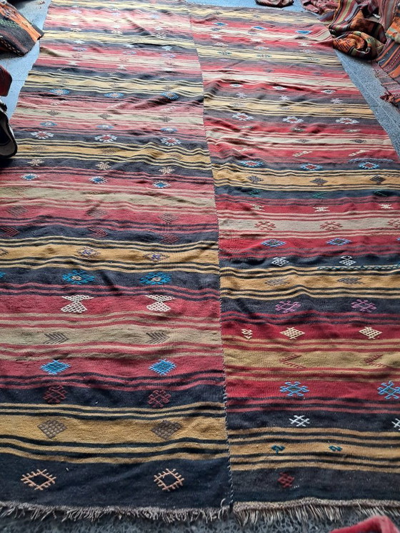 Image 1 of Kilim turco tessuto a mano 340x194 cm
