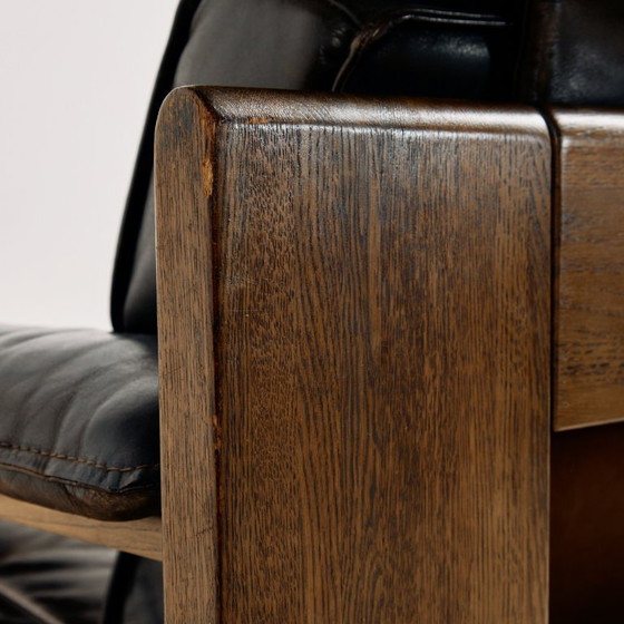 Image 1 of MK10591 Modell 757 Ledersofa-Set von Harry de Groot für Leolux, 3-teilig
