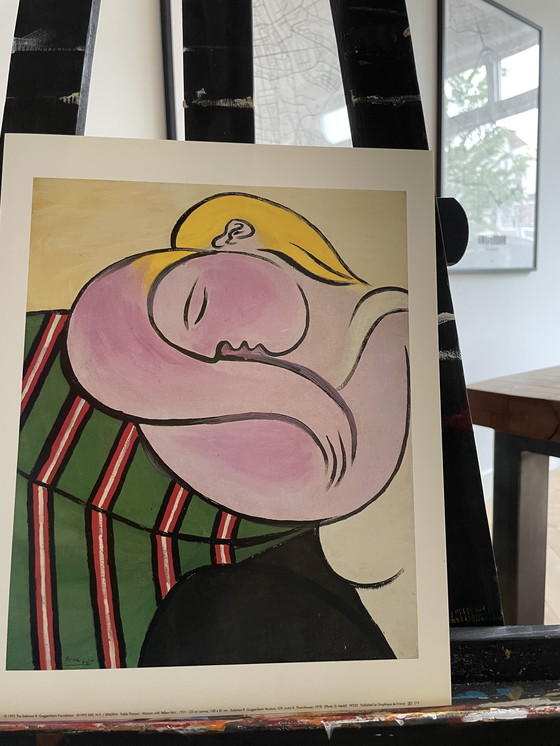 Image 1 of Pablo Picasso, (1881-1973), Mujer con cabello amarillo, 1931, Copyright 1992 ARS, NY/Spadem, Impreso en Francia