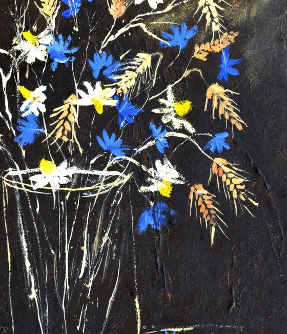 Field Flowers – Paintings & Drawings, Canvas (photo 3 of 5)