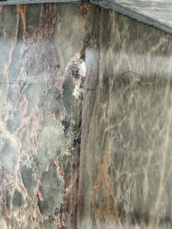 Image 1 of Table basse vintage en marbre, Italie 1970