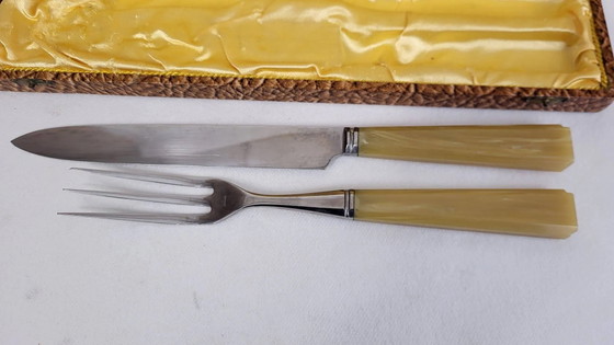 Servierbesteck – Besteckkassetten, Art Deco (photo 8 of 8)