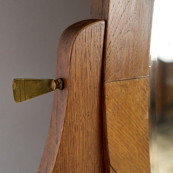 Image 1 of Antieke houten kaptafel, jaren 1920, Tsjechoslowakije