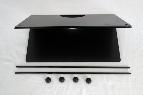 Image 1 of Portariviste postmoderno in metallo, Italia, anni '80