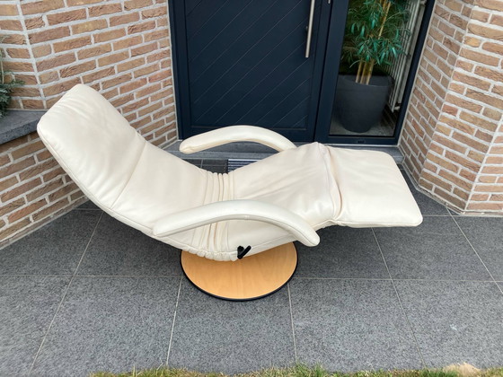 Image 1 of Jori Yoga Relax Medi Mono-Move, Beige, Roomwit Leder