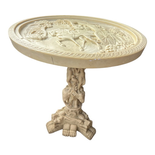 Mesa auxiliar vintage asiática