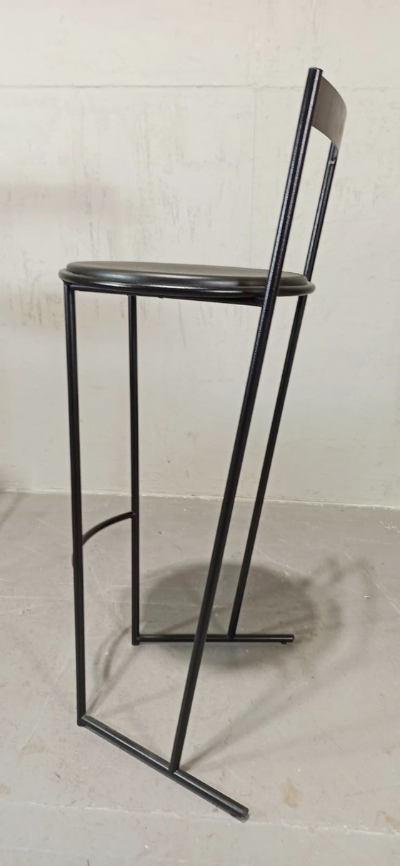 Image 1 of Tabouret de bar postmoderne Musmé d'Emilio Nanni pour Fly Line