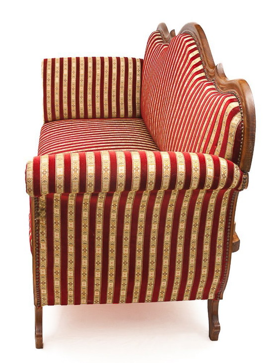 Image 1 of Recamier tweezitsbank in zijden stof