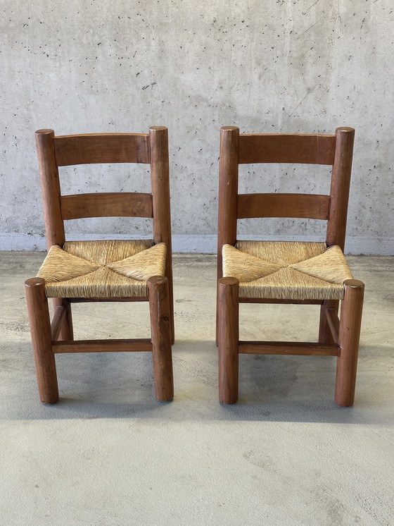 Image 1 of Satz/2 antike "Charles Dudouyt" Stühle