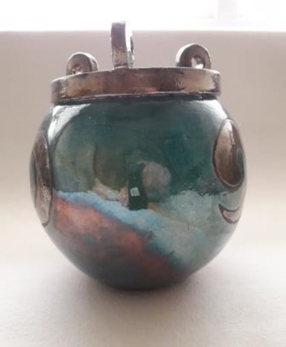 Image 1 of Sehr schöner Keramiktopf von Federico Becchitti. 🪴