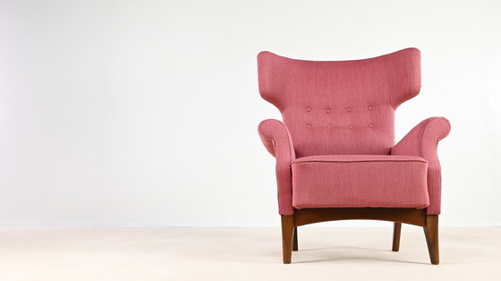 Image 1 of Fritz Hansen, Wingback Armchair Model ‘FH 8023’, Denmark C.1950