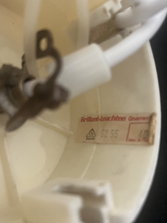 Image 1 of Vintage 1970s Light bulb lamp pendant - Brillant Leuchten 