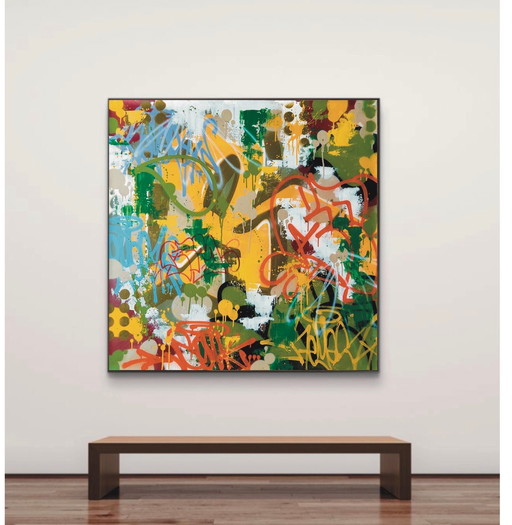 Artist painting - REYES - Borneo