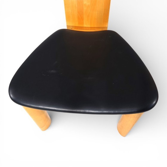 Image 1 of Tranekaer set of 4 Iris dining chairs by Bob van den Berghe, 1980