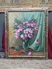 J.v. Langenhove. "Mazzo di fiori." – Dipinti e disegni, Canvas (photo 9 of 9)
