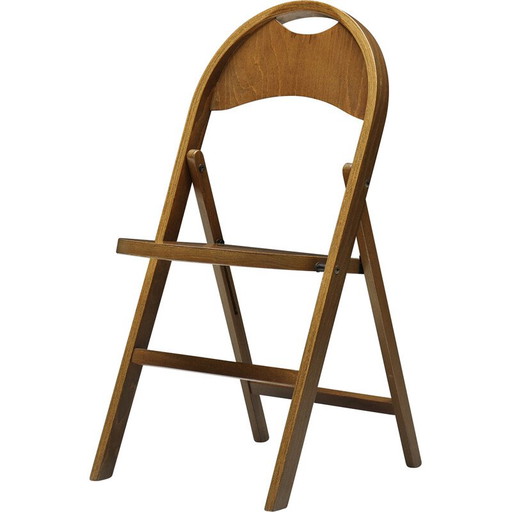 Sedia pieghevole vintage "Tric" di Achille e Pier Giacomo Castiglioni per Bbb Emmebonacina, Italia, anni '60