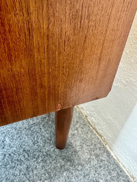 Danish Design Teak Chest of Drawers Johannes Larsen Denmark 1960s, Wood, Brown (photo 7 of 13)