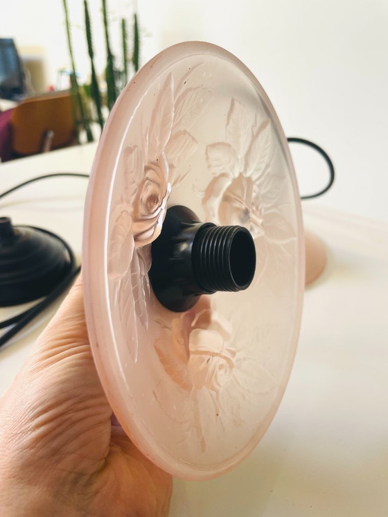 Image 1 of Ensemble de lampes Art déco signées Muller Frères Luneville (vers 1925)