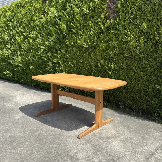 Image 1 of Mesa de comedor escandinava de roble - extensible