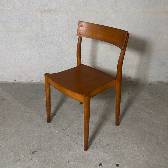 Image 1 of 6 sedie “Portex” Peter Hvidt e Orla Mølgaard-Nielsen