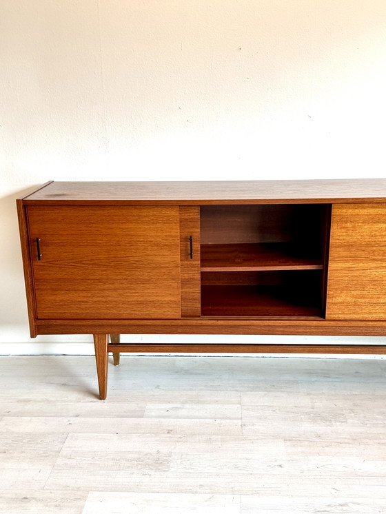 Image 1 of Vintage xl dressoir sideboard teak jaren 60