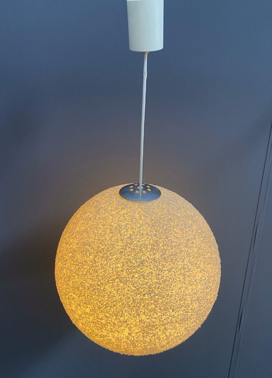 Image 1 of Lampada a sfera Suger in giallo di John e Sylvia Reid per Rotaflex 1960