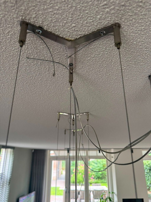Lampada a sospensione Sera S1 di Prandina Lighting - 3 pezzi – hanglampen, Glass, Metal (photo 2 of 5)