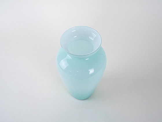 Image 1 of Vaso in vetro, design italiano, anni '70, prodotto in Italia
