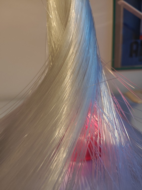 Image 1 of Lampada a fibre ottiche sovietica d'epoca