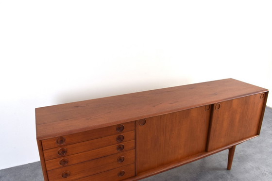 Image 1 of Mid-Century Noors teakhouten dressoir van Bruksbo, jaren 60.