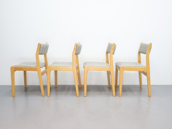 Image 1 of 4 sedie da pranzo vintage Farstrup Danimarca