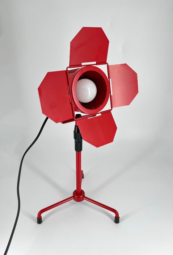 Image 1 of Faretto cinematografico vintage per teatro stile pop art Memphis