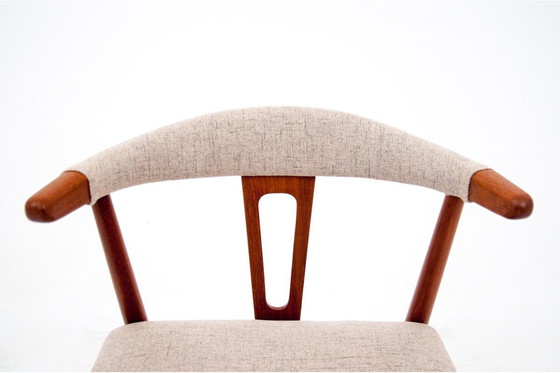 Image 1 of Deux chaises en teck, design danois, années 1960