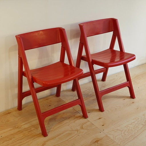 Vintage Flair Plaisir Italian folding chairs