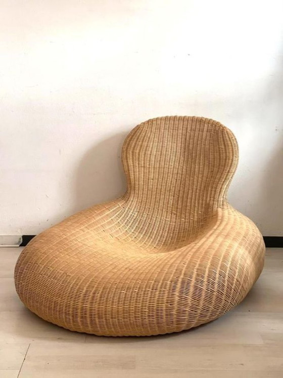 Fauteuil En Rotin Storvik Par Carl Öjerstam – Bamboo (photo 3 of 5)