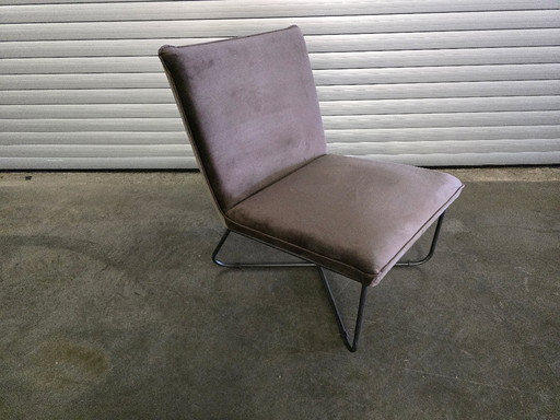 2x Sillón de terciopelo Bruine