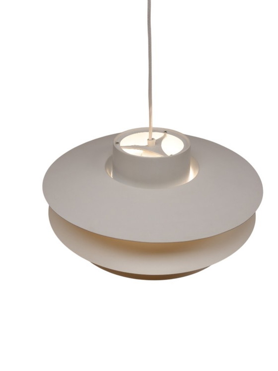 Lampada a sospensione danese modello Verona, anni '70 – nordisk solar, Lampade a sospensione, Alluminio (photo 3 of 5)
