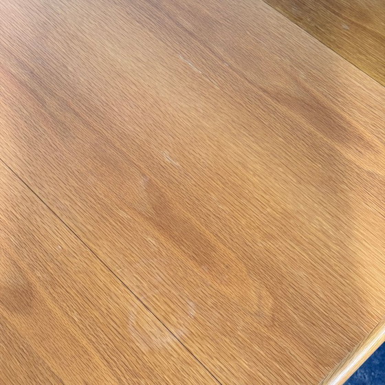 Image 1 of Skovby Extendable Oak Dining Table, 1960s