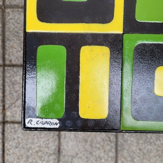 Image 1 of Salontafel, Vallauris keramiek, gesigneerd Roger Capron, jaren 60 – Frankrijk