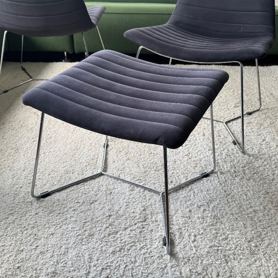 Image 1 of MIDJ Design 2 Cover lounge chairs with hocker