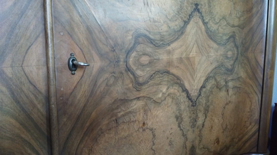 Image 1 of Buffet with root pattern, walnut