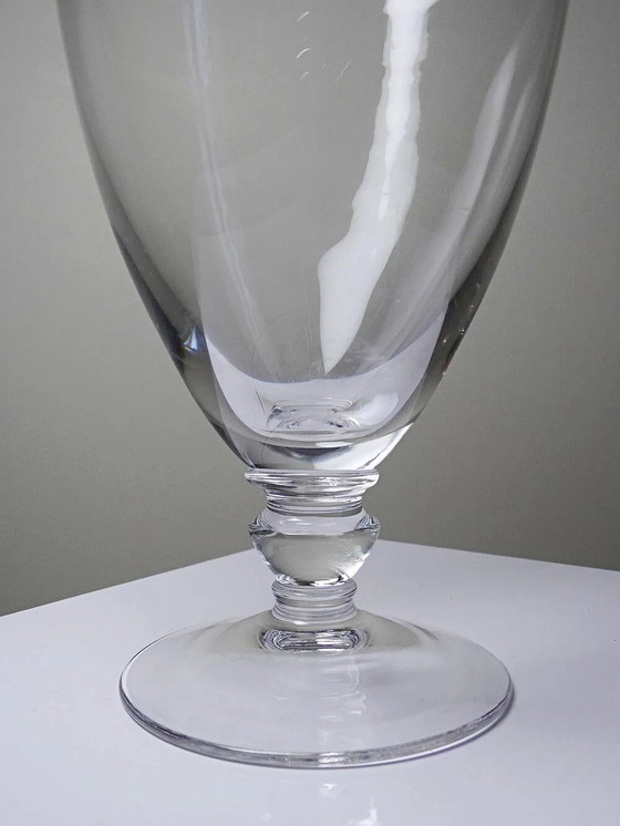 Large vintage baluster decanter in blown crystal, 1960s. – Glass & Decanter, Glass (photo 7 of 10)