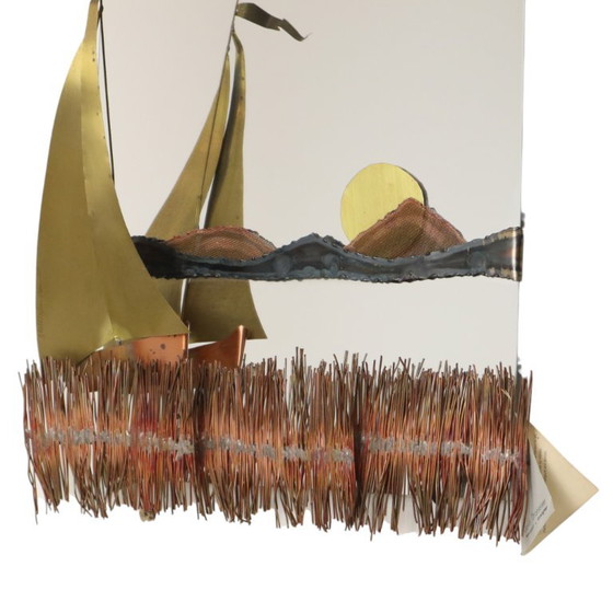 Specchio Design Barca in Rame e Ottone Daniel D’Haeseleer – Sculture, Copper, Brass (photo 4 of 22)