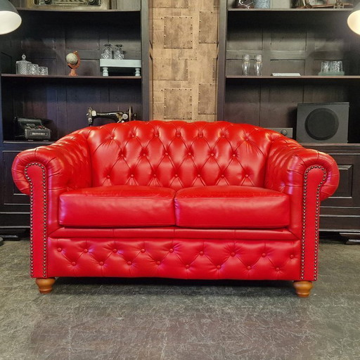 Chesterfield Melbourne 2-seater - Red