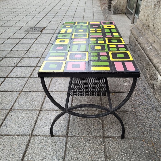 Image 1 of Salontafel, Vallauris keramiek, gesigneerd Roger Capron, jaren 60 – Frankrijk