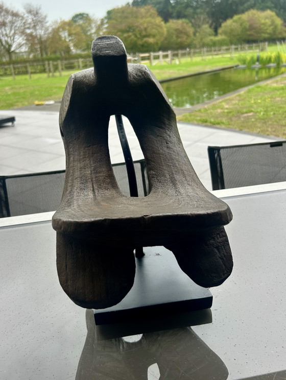 Sella in legno – Oggetti decorativi, Metal, Wood (photo 4 of 5)