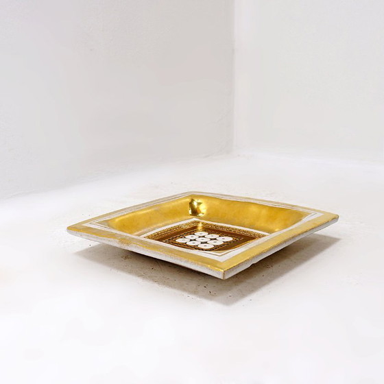 Image 1 of Vassoio portaoggetti in ceramica vintage Georges Pelletier o piatto decorativo da parete - 1970