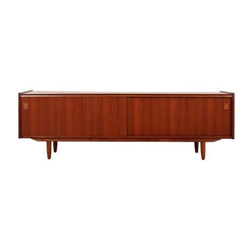 Teak sideboard, Danish design, 1970s, manufacturer: Aerthoj Jensen & Molholm Herning