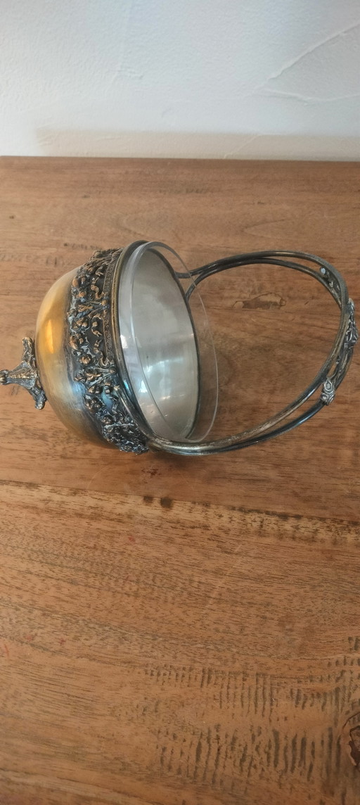 Silberne Bonbonnière