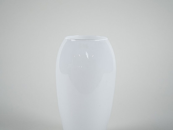 Image 1 of White vase, Danish design, 1970s, made in Denmark